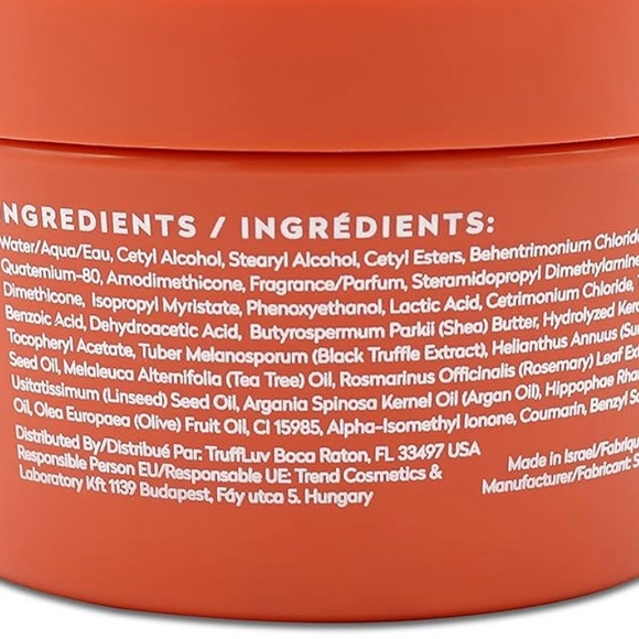 TRUFFluv nourish argon mask for hair with black truffle extract - Picture 3 of 4